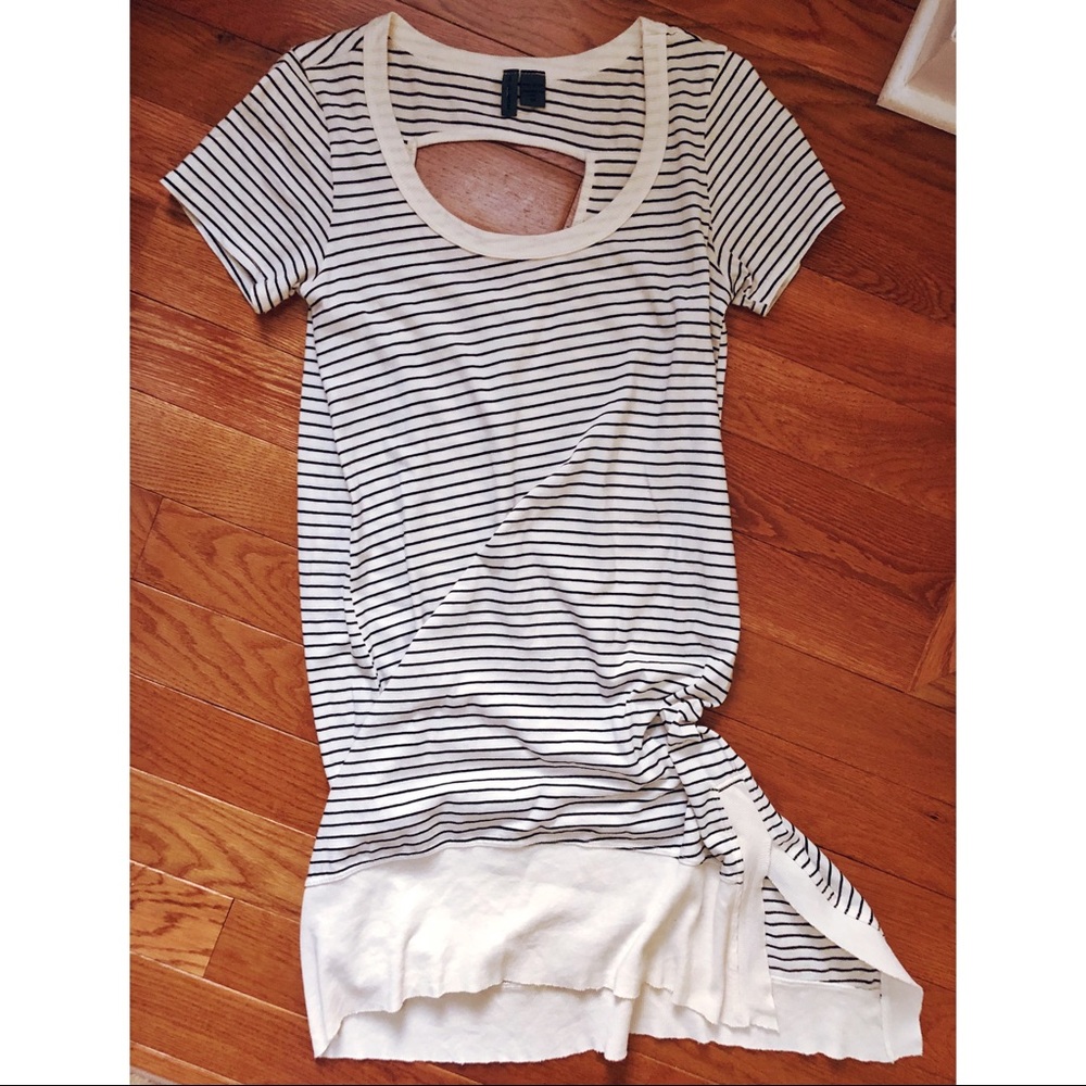 Midi High Low T Shirt Dress